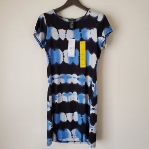 Nwt u-knit blue denim Tshirt Dress - S/M/L $62
